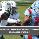 College football preview for Saturday RICHMOND (1-2) at DELAWARE STATE (1-2)