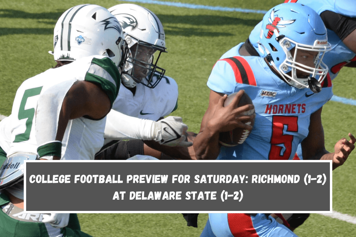 College football preview for Saturday RICHMOND (1-2) at DELAWARE STATE (1-2)