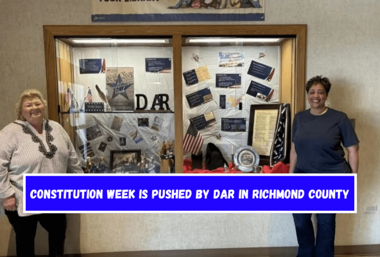 Constitution Week is pushed by DAR in Richmond County