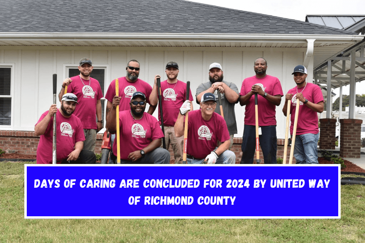 Days of Caring are concluded for 2024 by United Way of Richmond County