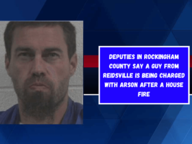 Deputies in Rockingham County say a guy from Reidsville is being charged with arson after a house fire