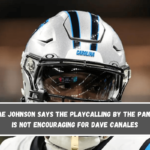 Diontae Johnson says the playcalling by the Panthers is not encouraging for Dave Canales