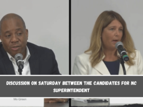 Discussion on Saturday between the candidates for NC superintendent