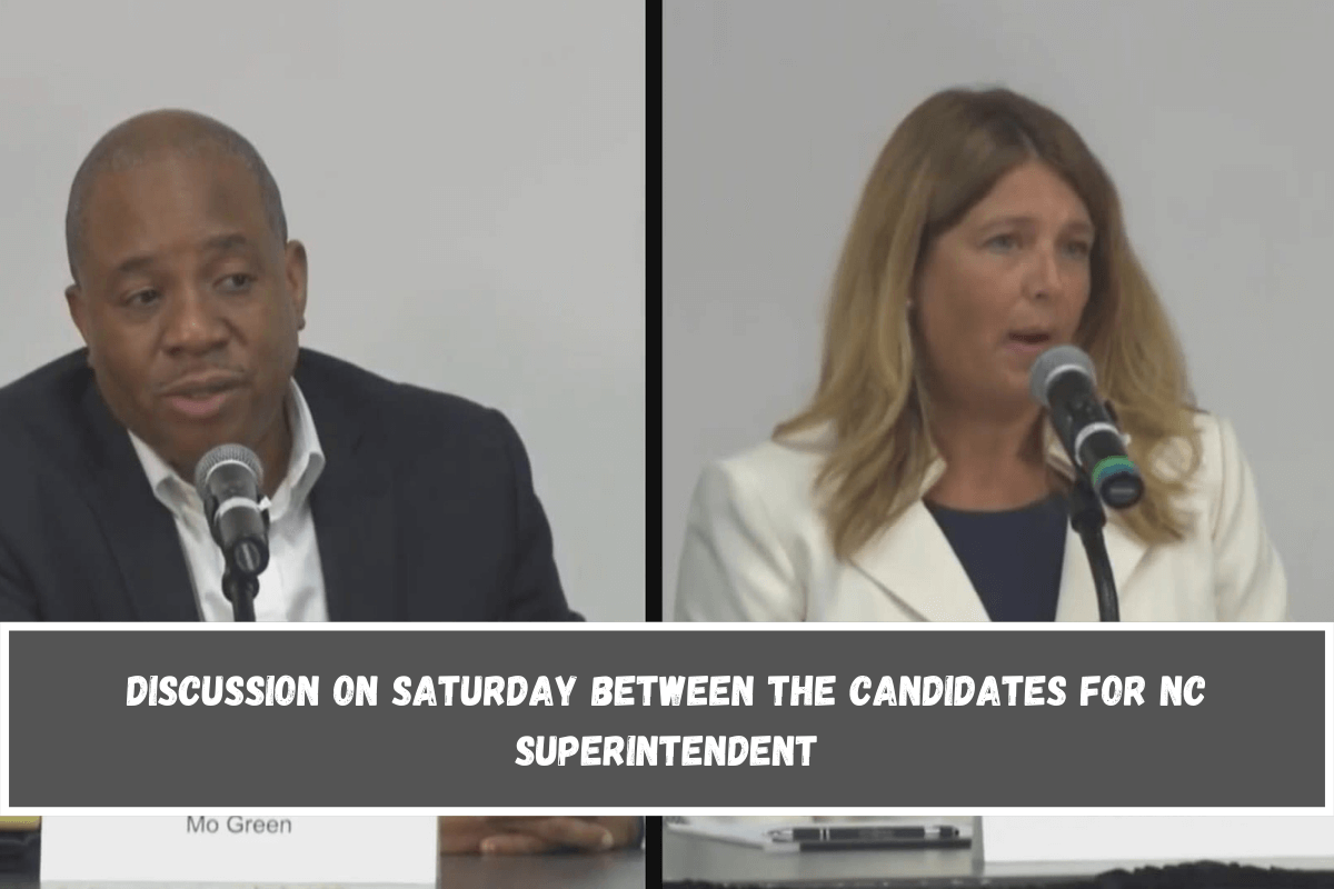 Discussion on Saturday between the candidates for NC superintendent