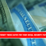 Don't forget these dates for your Social Security payments