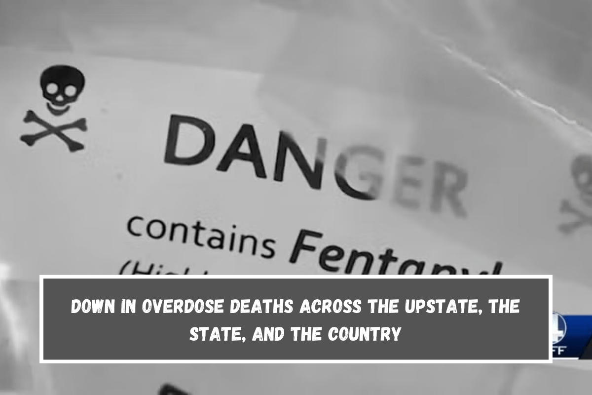 Down in overdose deaths across the Upstate, the state, and the country