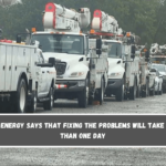 Duke Energy says that fixing the problems will take more than one day