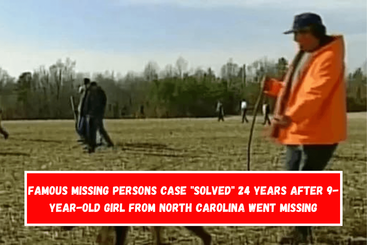 Famous missing persons case solved 24 years after 9-year-old girl from North Carolina went missing