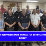 First responders were praised for saving a child in Hamlet