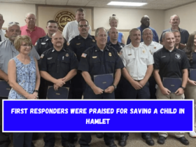 First responders were praised for saving a child in Hamlet