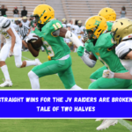 Five straight wins for the JV Raiders are broken by a tale of two halves