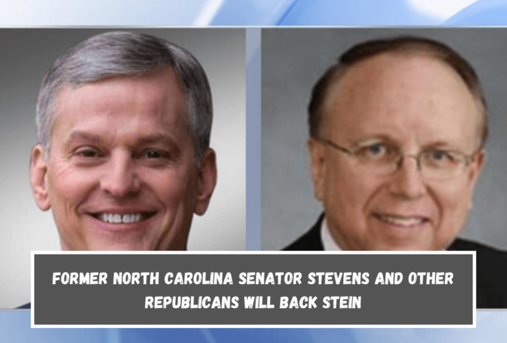 Former North Carolina Senator Stevens and other Republicans will back Stein