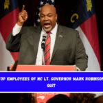 Four top employees of NC Lt. Governor Mark Robinson have quit