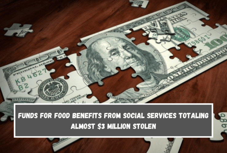 Funds for Food Benefits from Social Services Totaling Almost $3 Million Stolen