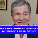 Governor of North Carolina Declares Harris is the next president if she wins the state