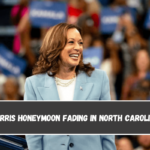 Harris honeymoon fading in North Carolina