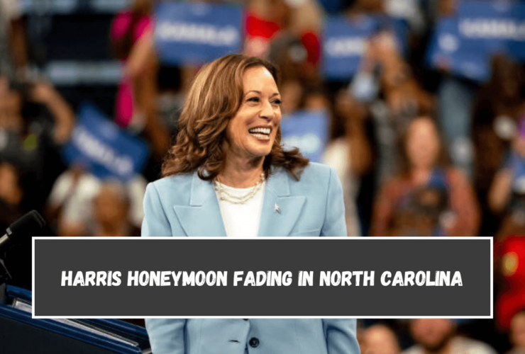 Harris honeymoon fading in North Carolina