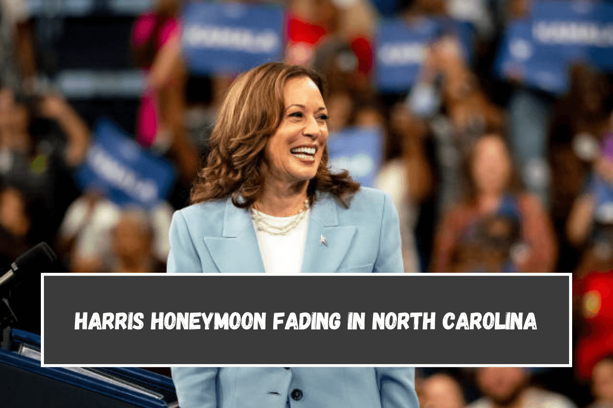 Harris honeymoon fading in North Carolina