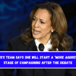 Harris's team says she will start a more aggressive stage of campaigning after the debate