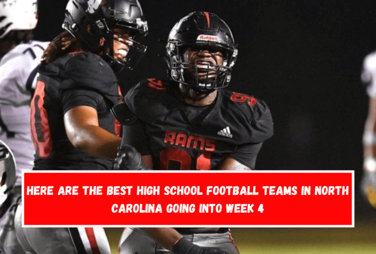 Here are the best high school football teams in North Carolina going into Week 4