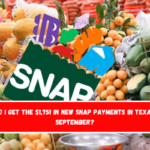 How do I get the $1,751 in new SNAP payments in Texas this September