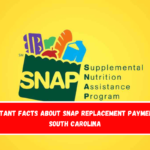 Important facts about SNAP replacement payments in South Carolina