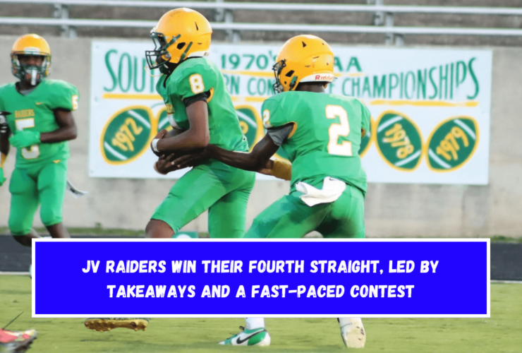 JV Raiders win their fourth straight, led by takeaways and a fast-paced contest