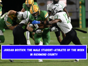 Jordan Bostick The male student-athlete of the week in Richmond County