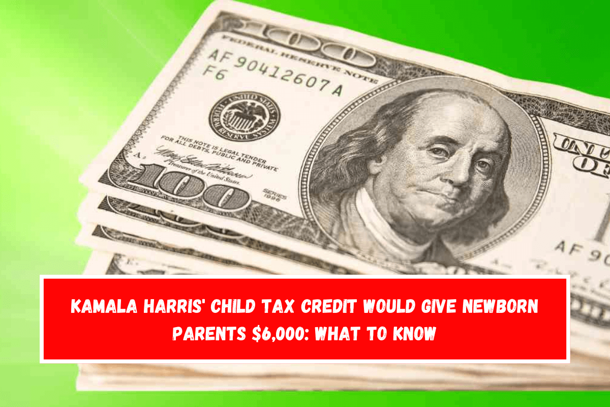 Kamala Harris' Child Tax Credit Would Give Newborn Parents $6,000 What to Know