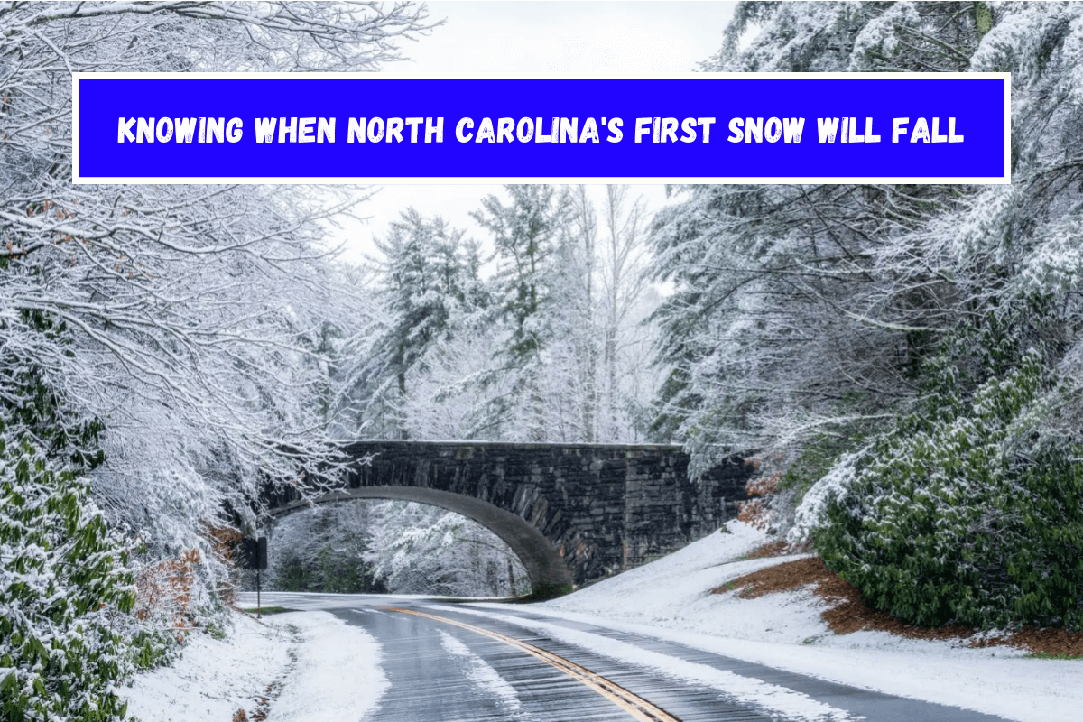 Knowing When North Carolina's First Snow Will Fall