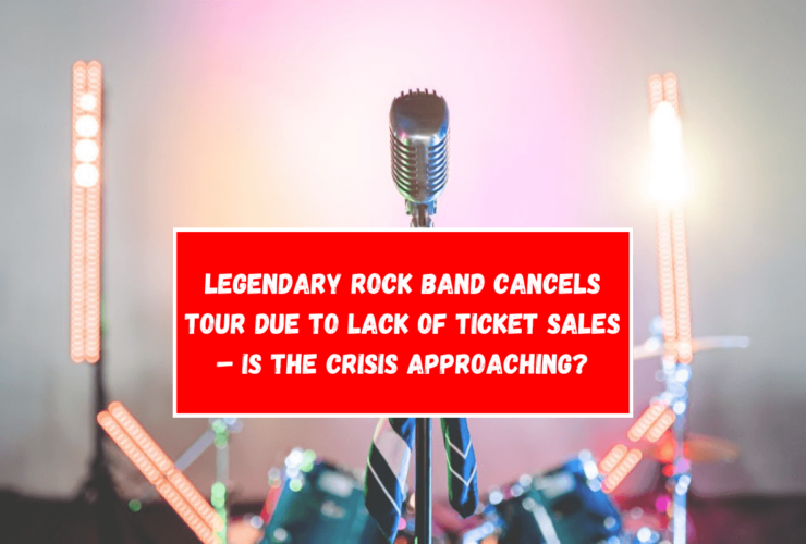 Legendary rock band cancels tour due to lack of ticket sales – is the crisis approaching?