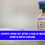 Medical experts speak out after a case of measles was found in North Carolina