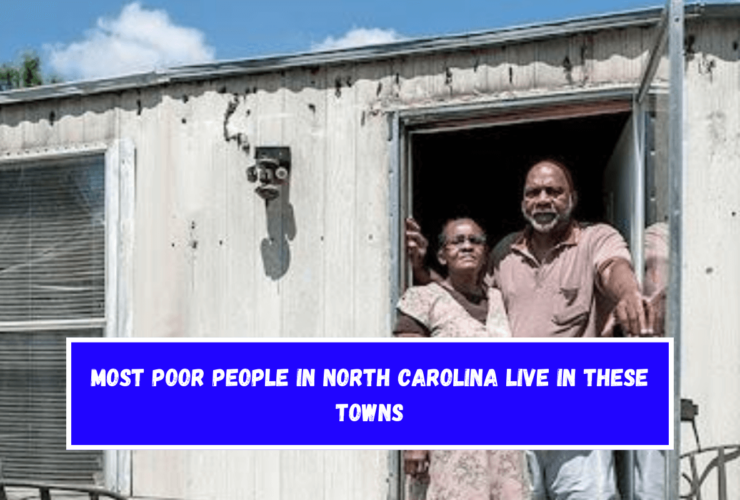 Most poor people in North Carolina live in these towns