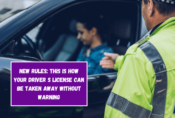 New rules: this is how your driver s license can be taken away without warning