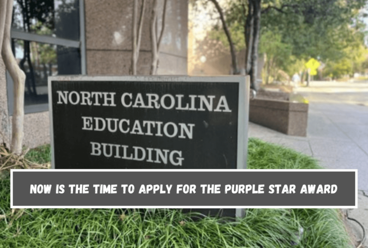 Now is the time to apply for the Purple Star Award