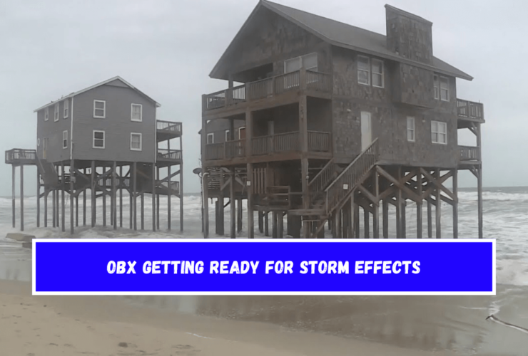 OBX getting ready for storm effects