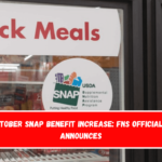 October SNAP benefit increase FNS officially announces