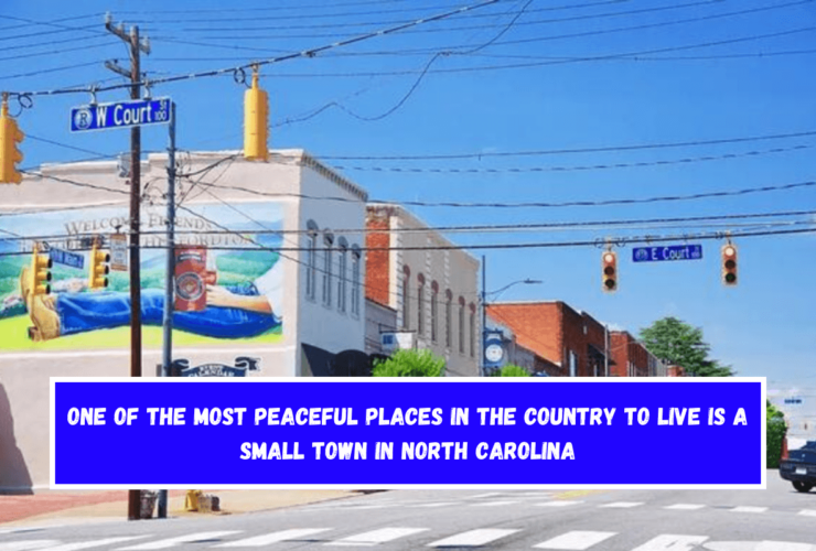 One of the most peaceful places in the country to live is a small town in North Carolina