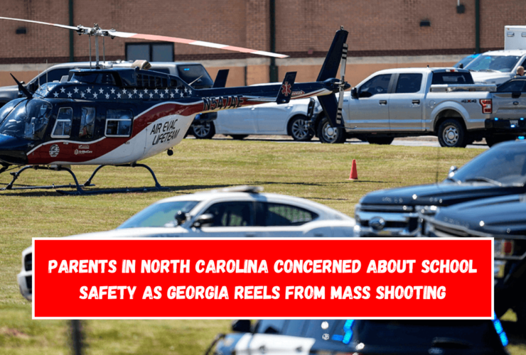 Parents in North Carolina concerned about school safety as Georgia reels from mass shooting