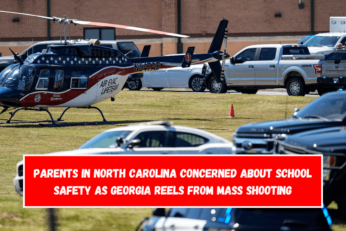 Parents in North Carolina concerned about school safety as Georgia reels from mass shooting