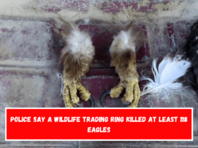 Police say a wildlife trading ring killed at least 118 eagles