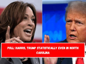 Poll: Harris, Trump statistically even in North Carolina