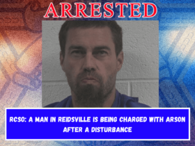 RCSO A man in Reidsville is being charged with arson after a disturbance