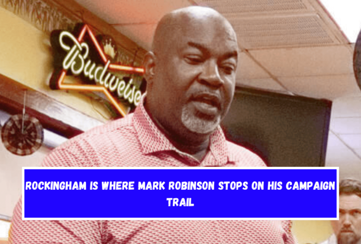 Rockingham is where Mark Robinson stops on his campaign trail