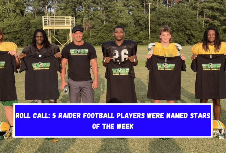 Roll Call 5 Raider football players were named stars of the week