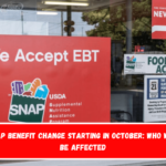 SNAP Benefit Change Starting in October Who Will Be Affected