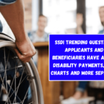 SSDI trending questions applicants and beneficiaries have about disability payments, pay charts and more Sep. 2024