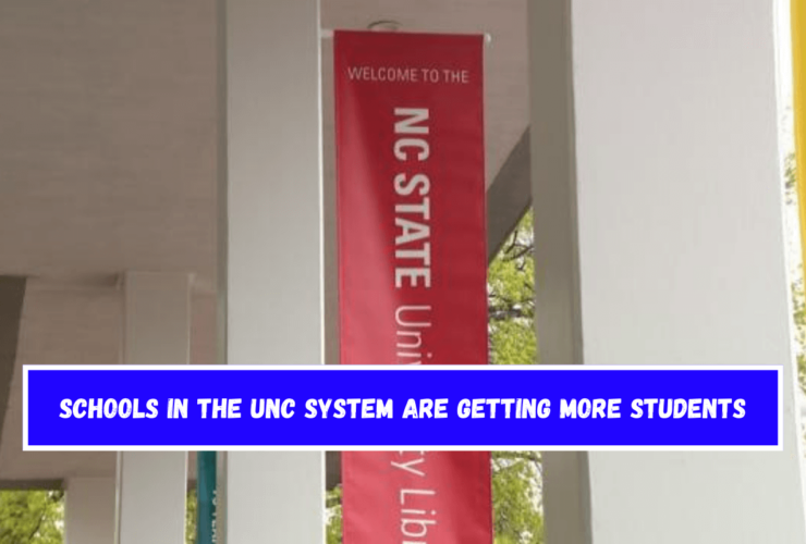 Schools in the UNC system are getting more students