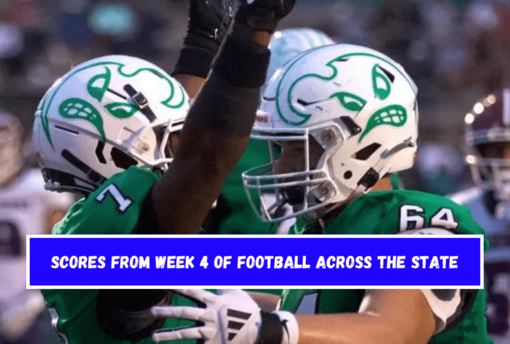 Scores from Week 4 of football across the state