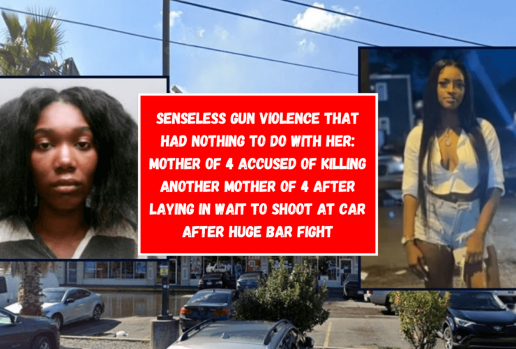 Senseless gun violence that had nothing to do with her: Mother of 4 accused of killing another mother of 4 after laying in wait to shoot at car after huge bar fight